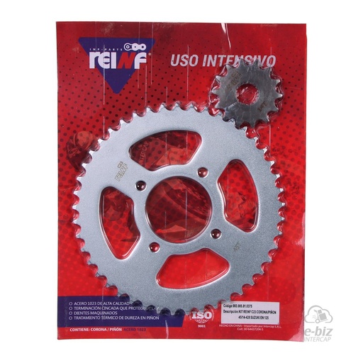 [Reinf] Kit corona y piñon C23 45 14-428 Suzuki EN A 125 15-24