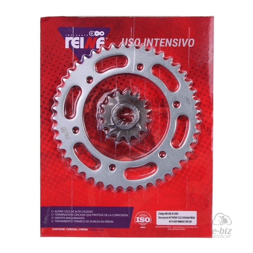 [Reinf] Kit corona y piñon C23 45 15-428 Yamaha YBR 250 07-16