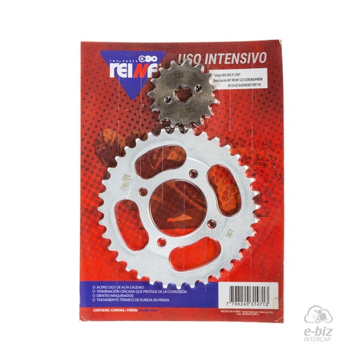 [Reinf] Kit corona y piñon C23 36 15-420 Guerrero TRIP 110