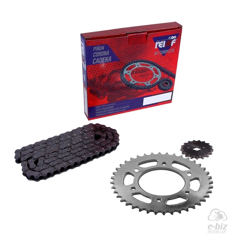 [Reinf] Kit de transmisión C23 Corona Piñon Cadena 40 14-428-136L Yamaha FZ16