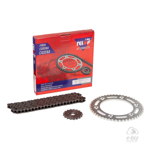 [REINF] Kit de transmisión C23 Corona Piñon Cadena 49 17-428-132L XR 150L 125