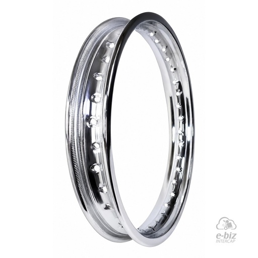[Reinf] Aro de llanta Cromado 1.60X14 ZB 105 125 Corven Energy 110 14-24 || Gilera Smash 110 20-23 || Mondial LD 110 2021