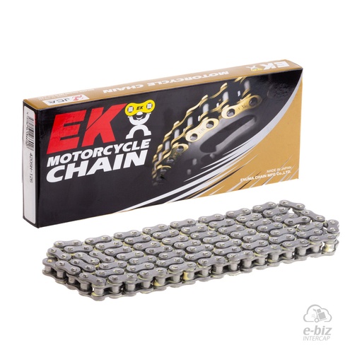 [Ek Chain] Cadena de transmision W/SPJ 420SH-126L (Reforzada) Kawasaki KX 80-85 91-24 | (5200 lbs)