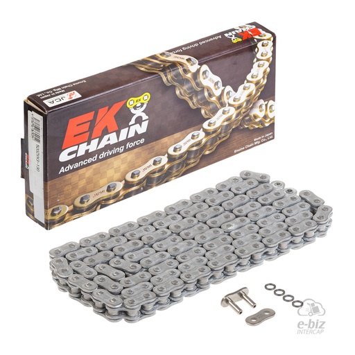 [Ek Chain] Cadena de transmision (QX-Ring) X-Ring 520-130L MLJ | (9400 lbs)