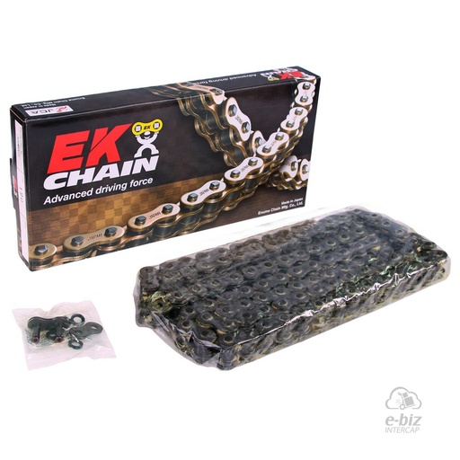 [Ek Chain] Cadena de transmision QX-Ring 530MVXZ2-120L MLJ | (9000 lbs)