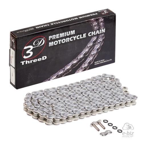 [Ek Chain] Cadena de transmision ThreeD 525Z 3D-120L MLJ BMW F GS 800 08-24 || Ducati Hypermotard 939 16-18, Hyperstrada 939 2016, Monster 1200 16-19 || Honda XL V Transalp 600 89-90… (+4 marcas · 6 modelos)