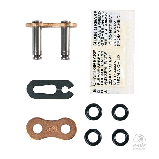 [Ek Chain] Unión de cadena 520SRO5-SKJ CON Clip Golden NEW 520SRO6