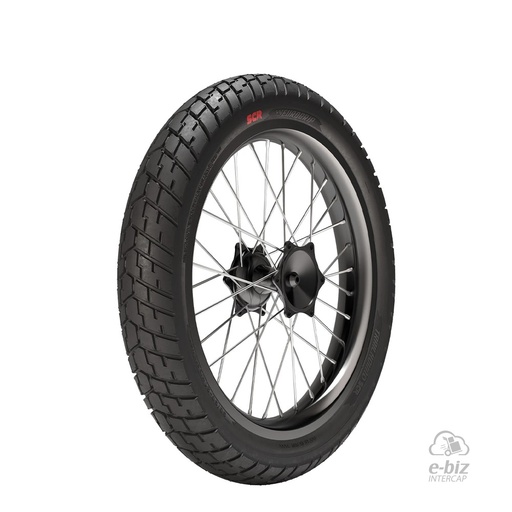 [EuroGrip] Cubierta TRAILHOUND SCR 100/90-18 TL 56H para Corven Triax Touring 250 15-24 || Royal Enfield Continental GT 650 18-24, Interceptor 650 18-24