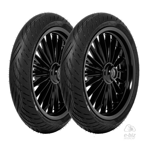 [EuroGrip] Jgo de Cubiertas (100/80R16) (120/80R16) BEE Connect Kymco Agility i 200 2024 || Mondial MD 150 2023