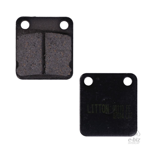 [Litton Brakes] Kit de Pastillas de freno DEL. Titan 150 VX Hunter