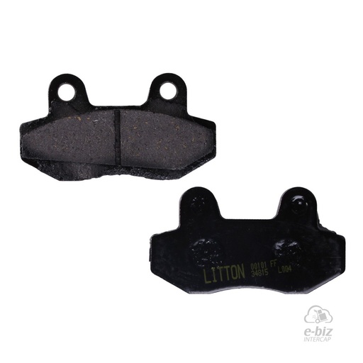 [Litton Brakes] Kit de Pastillas de freno (Delantero) Speedy Guerrero DL 110 || Jianshe JS 110