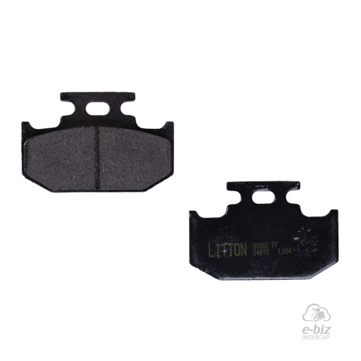 [Litton Brakes] Kit de Pastillas de freno (Trasero) Suzuki DR 350 91-99, DR S 250-350 90-95, DR-Z 250 01-03, RM 125-250 90-01, RMX 250 89-96 || Yamaha XTZ 125-250 09-24, XTZ Lander 250 06-08… (2 modelos) || Yamaha Tenere 250