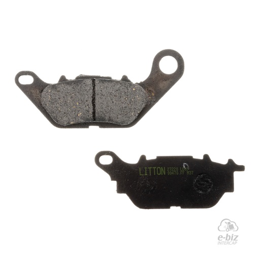 [Litton Brakes] Kit de Pastillas de freno T110 125Z Yamaha New Crypton 110 12-24, YBR ED 125 12-23