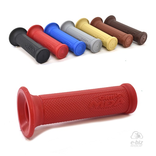 [MDA] Puños Superbike Rubber 125MM Rojo