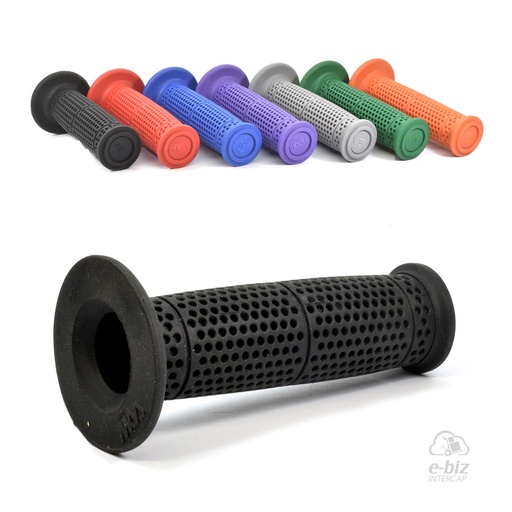 [MDA] Puños Progress Rubber 130MM Negro Honda XR 250-400-600-650 90-01, XR L 250 91-96, XR Tornado 250 05-24 || Motomel Skua 150 09-24 || Yamaha XT 225 93-01