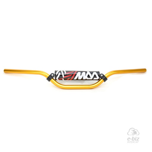 [MDA] Manubrio y componentes Tipo PAD Bros Similares Alumino Anodizado Alto-Oro Yamaha XTZ 125 15-17