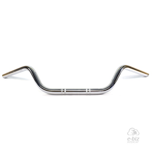 [MDA] Manubrio y componentes Cuerno Vaca 600-750-1100 22.22MM Cromado