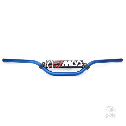 [MDA] Manubrio y componentes Tipo PAD Bros Similares Alumino Anodizado Alto-Azul