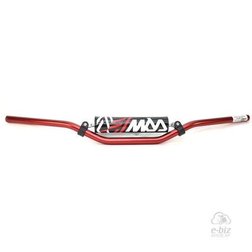 [MDA] Manubrio y componentes Similares Alumino Anodizo Bajo-Rojo