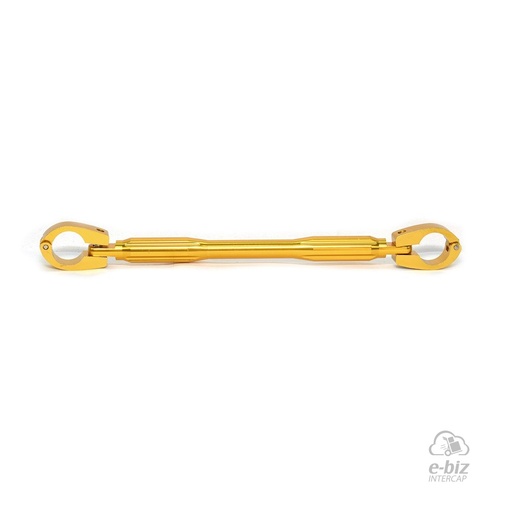 [MDA] Travesano de manubrio ORO Universal ALUMINIO LARGO 21CM C / ABRAZ. DE ALUMINIO