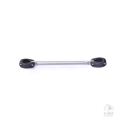 [MDA] Travesano de manubrio Universal ACERO LARGO 19,5 Cm ALUMINIZADO