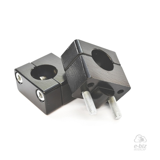 [MDA] Elevador De Manubrio [Color: NEGRO] Adaptador 22,22 28,60MM PAR