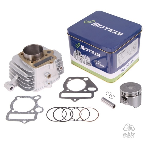 [Motegi] Kit de pistón, cilindro y juntas Aluminio Smash 110 D.52.4MM Larga