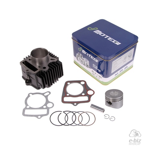 [Motegi] Kit de pistón, cilindro y juntas |52.4mm| Hierro Corta Cerro BIX 110 05-24 || Corven Energy 110 06-15 || Mondial LD 110 2021 || Zanella ZB 110