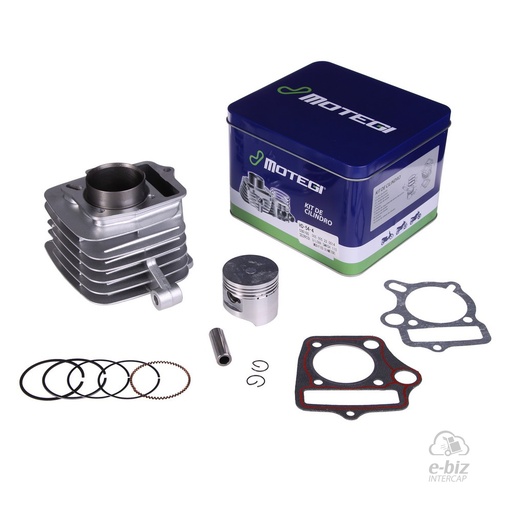 [Motegi] Kit de pistón, cilindro y juntas Aluminio Smash 110 D.50MM Larga