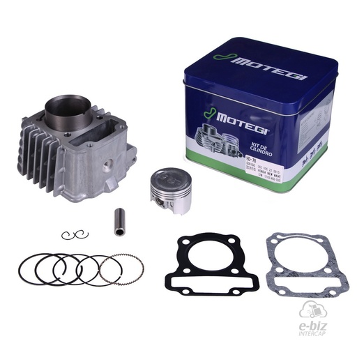 [Motegi] Kit de pistón, cilindro y juntas |50mm| Aluminio Honda Wave S 110 2015