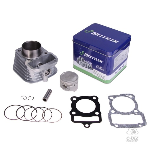 [Motegi] Kit de pistón, cilindro y juntas |56.5mm| Aluminio 2000 Perno 15MM Honda CG Titan 125 00-01