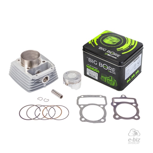 [Motegi] Kit de pistón, cilindro y juntas |65.5mm| Potenciado 170CC Varillero Appia Brezza 150 2015 || Corven Hunter 150 2018 || Motomel Skua 150 09-24 || Zanella RX 150 05-24, ZR 150 2024 || Motomel CG 150