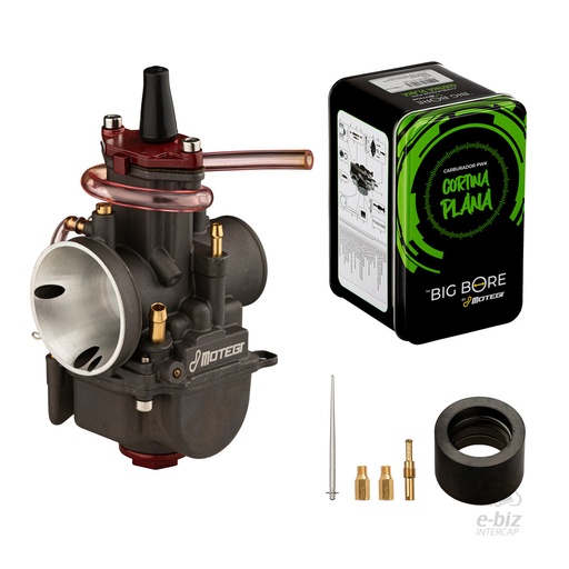 [Motegi] Carburador Completo BIG Bore 30MM Cortina Plana