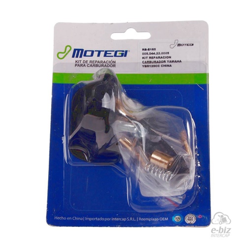 [Motegi] Kit de reparación de carburador CC China Yamaha TT 125 00-01, XTZ 125 15-17, YBR 125 00-24, YBR ED 125 12-23
