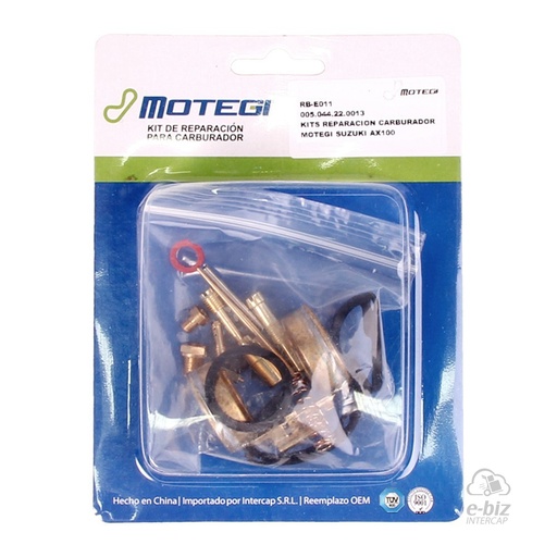[Motegi] Kit de reparación de carburador Suzuki AX 100 99-24