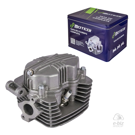 [Motegi] Tapa de cilindros Cilindro Completa Gris Corven Triax 200 || Zanella ZR 200