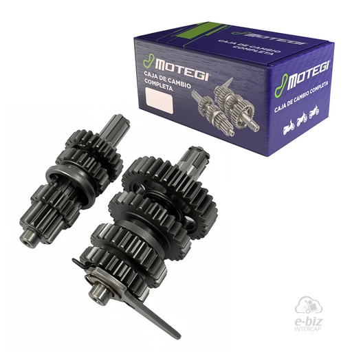 [Motegi] Caja de cambios Cambio Completa Corta Embrague 3 Discos Corven Energy 110 08-25 || Gilera Smash 110 20-23 || Mondial LD 110 2021 || Zanella DUE 110 05-13 || Gilera Blitz 110, ZB 110