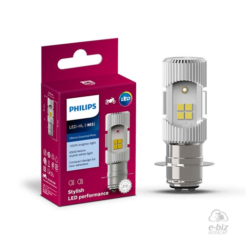 [Philips] Lámparas (6/6W) M5 11163 12V UEM Delantera Gerrero Cerro BIX 110 07-24 || Corven Energy 110 06-15 || Gilera Smash 110 20-23 || Honda Biz 100 00-24 || Yamaha New Crypton 110 06-24