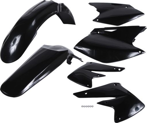 [Acerbis] Kit de plasticos completos [Color: Negro] Kawasaki KX F 250 04-05