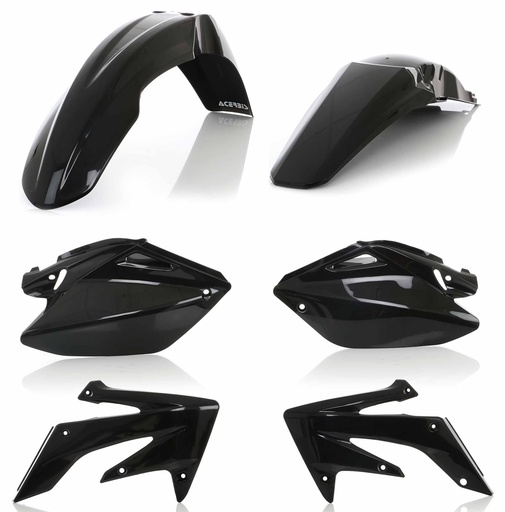 [Acerbis] Kit de plasticos completos [Color: Negro] Honda CRF 250 04-05