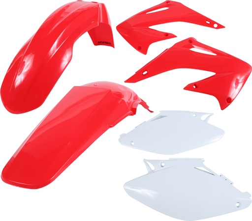 [Acerbis] Kit de plasticos completos [Color: Rojo] Honda CR 125-250 04-07