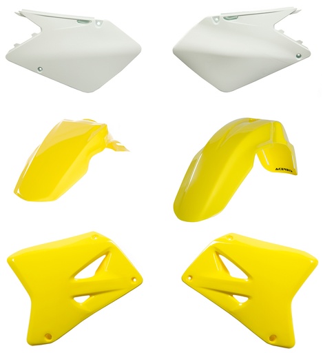 [Acerbis] Kit de plasticos completos [Color: Amarillo] Suzuki RM 125-250 03-08