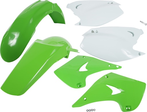 [Acerbis] Kit de plasticos completos [Color: Verde] Kawasaki KX 125-250 03-07