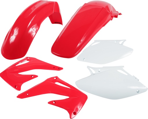 [Acerbis] Kit de plasticos completos [Color: Rojo] Honda CRF 450 02-03