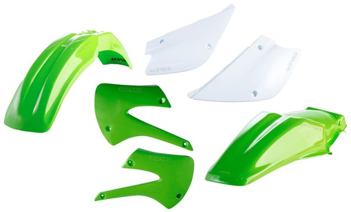[Acerbis] Kit de plasticos completos [Color: Verde] Kawasaki KX 85-100 01-13