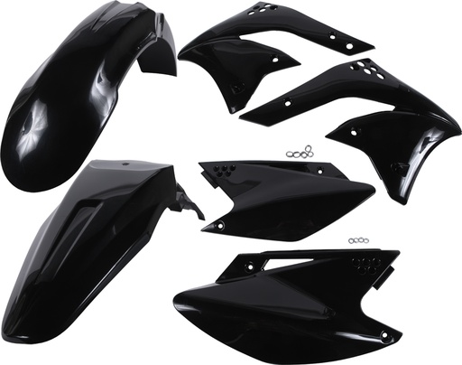 [Acerbis] Kit de plasticos completos [Color: Negro] Kawasaki KX F 250 06-08
