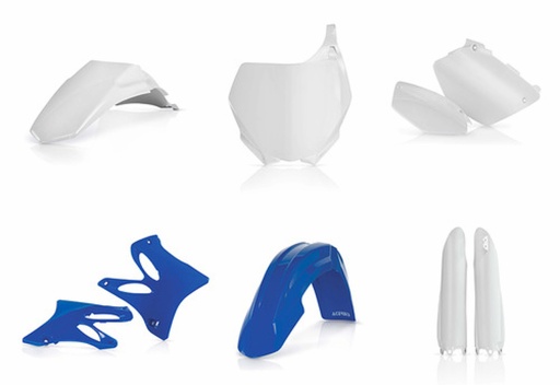 [Acerbis] Kit de plasticos completos [Color: Azul] Yamaha YZ 125-250 08-14