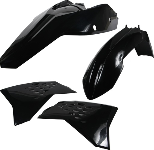 [Acerbis] Kit de plasticos completos [Color: Negro] KTM XC-W 200-250-300 08-11