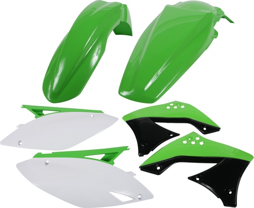 [Acerbis] Kit de plasticos completos [Color: Verde] Kawasaki KX F 450 09-11
