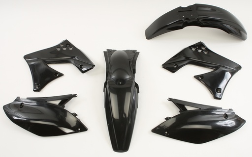 [Acerbis] Kit de plasticos completos [Color: Negro] Kawasaki KX F 250 09-12